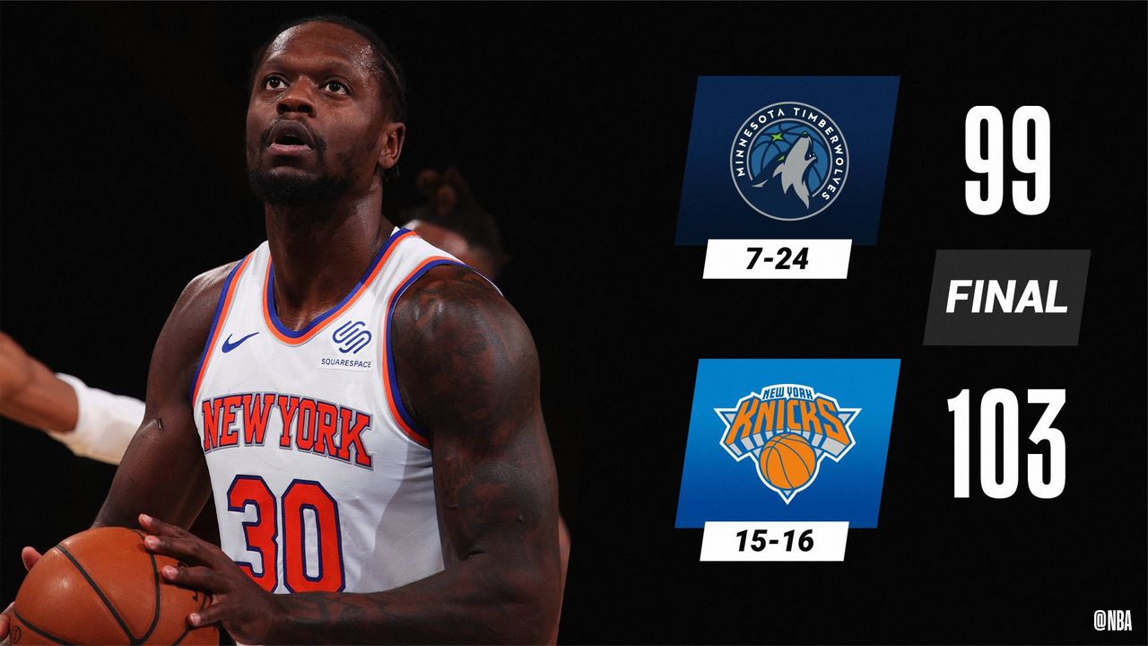 森林狼大胜骑士，唐斯异常高效砍下+