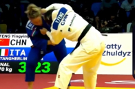 英国柔道选手虽获银牌仍嘉奖