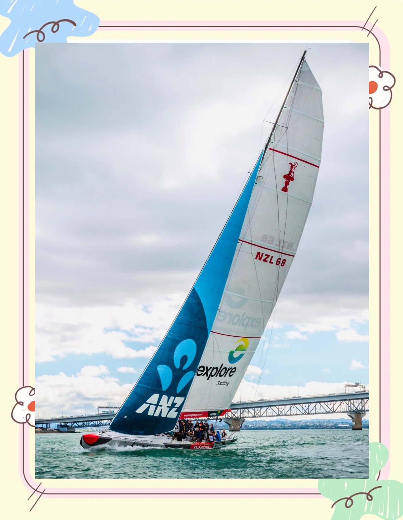 开云体育在线-新西兰帆船队在比赛中占得先机