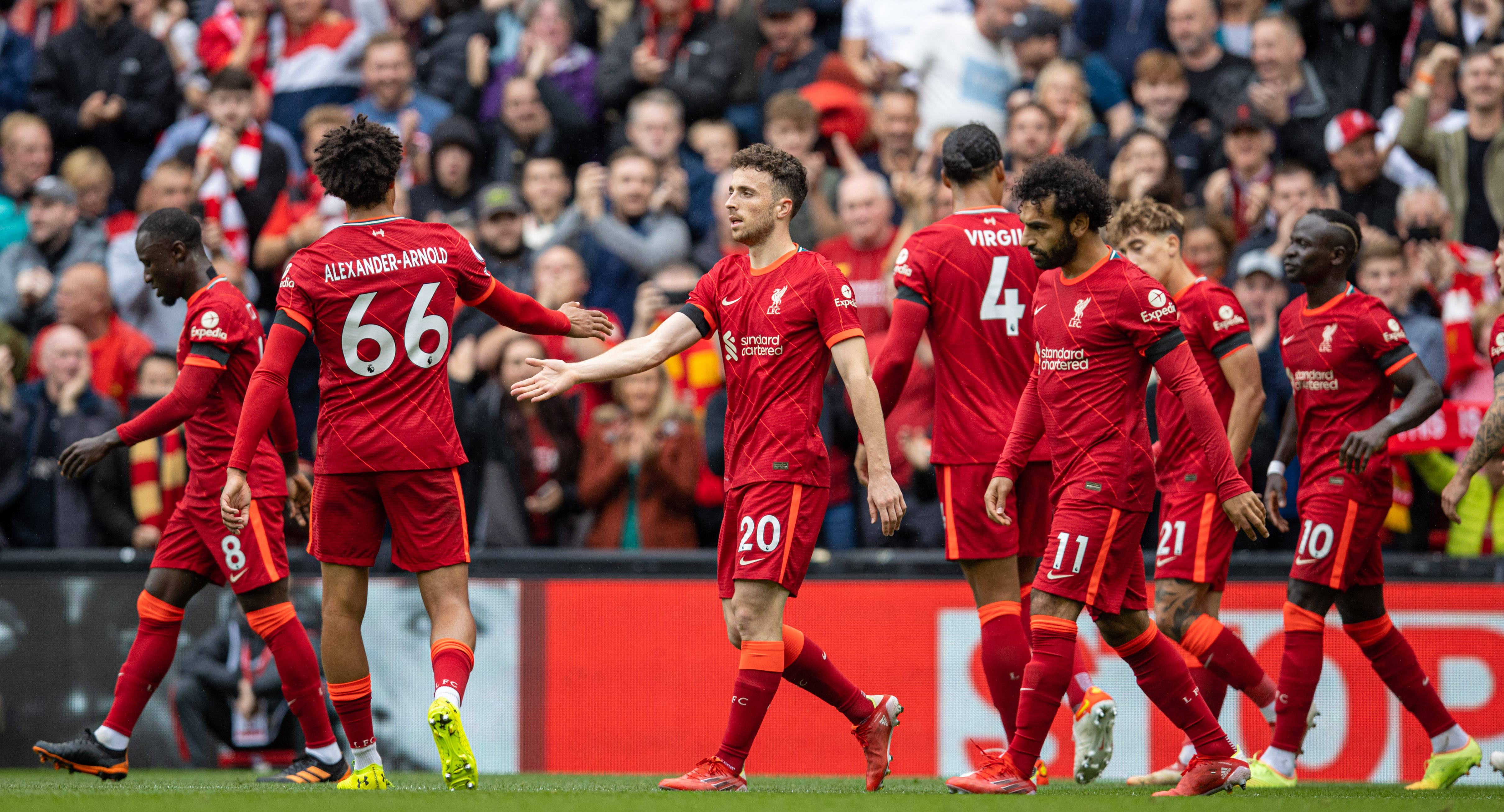 利物浦主场击败埃弗顿，迎来胜利