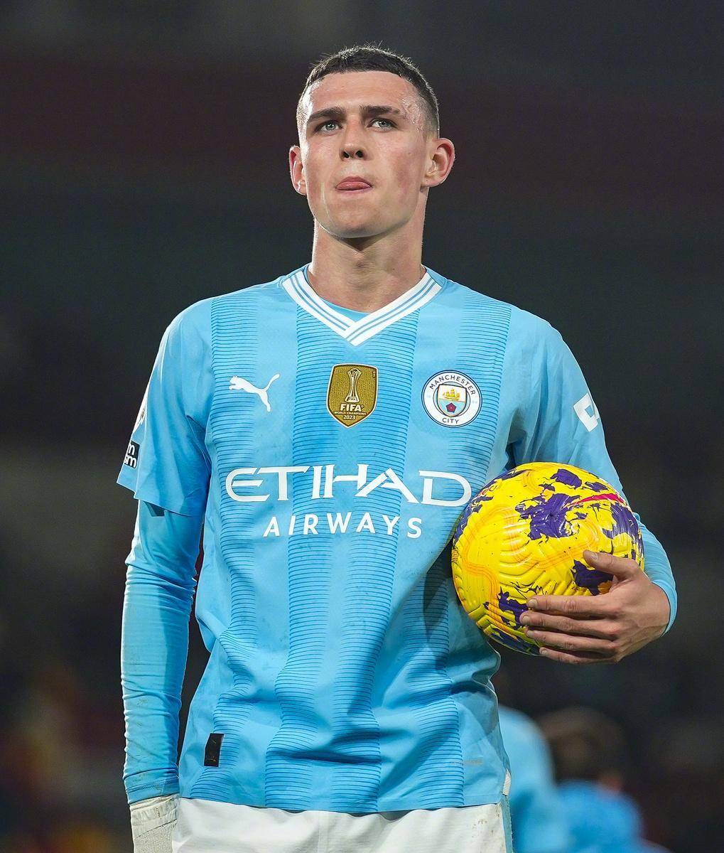 曼城中场强化进攻，提高射门准度